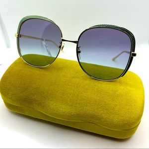 Gucci New Authentic Oversized Square Sunglasses